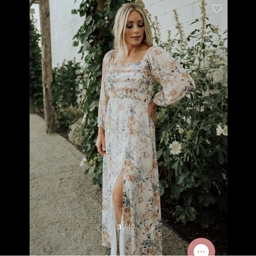 Baltic born Florence floral maxi dress